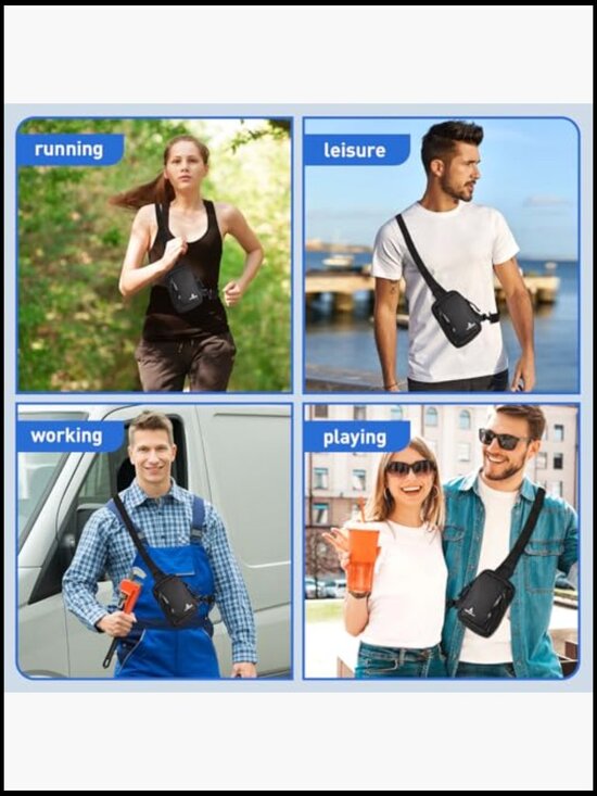 Mini Sling Bag Waterproof Chest Crossbody Backpack Lightweight Travel Hiking main image 5